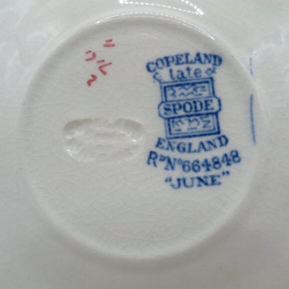 Copeland Late Spode June Demitasse Cup & Saucer Set of 4 Bone China England - Picture 16 of 16